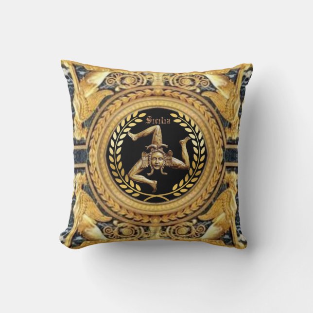 Medusa sicilienne avec Coussin de sphinges (Recto)
