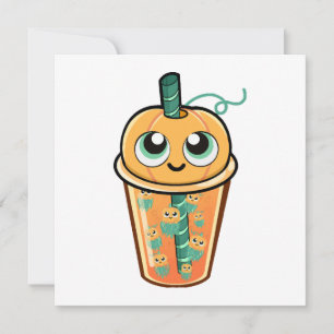 Méduse de boba de citrouille
