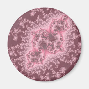 Méduse Rose Foncé Magnet