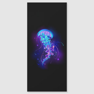 Méduse vibrante aux couleurs lumineuses