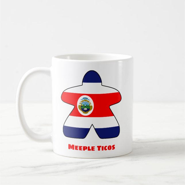 Meeple Ticos (Costa Rica) Mug (Gauche)