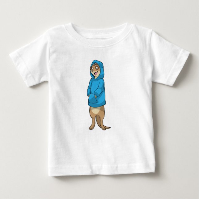 Meerkat avec Sweat - shirt à capuche (Devant)