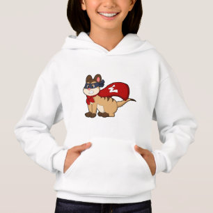 Meerkat en héros avec masque