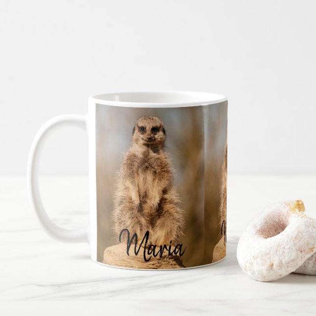 Meerkat Mug (Avec donut)