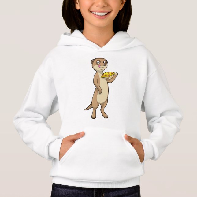 Meerkat with pizza (Devant)