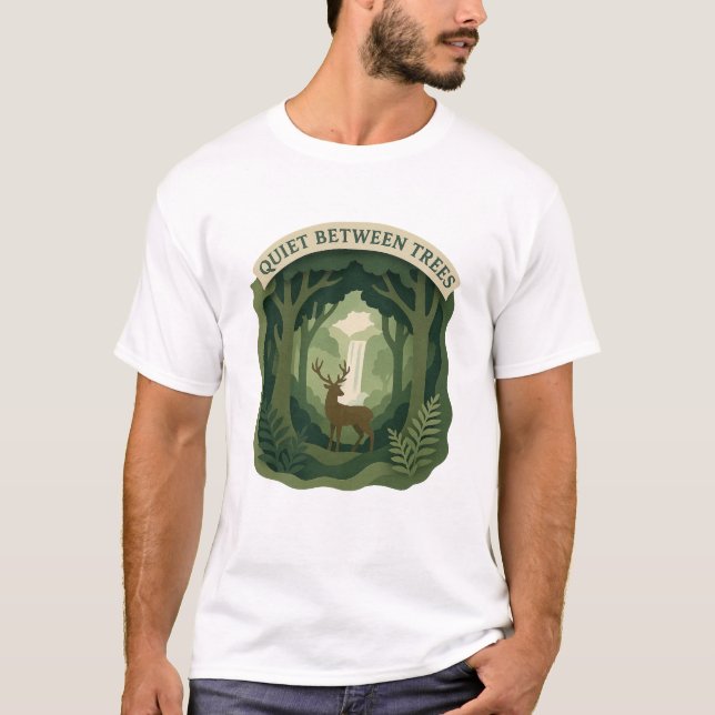 Meet Between Trees Forest Arch T-Shirt (Devant)