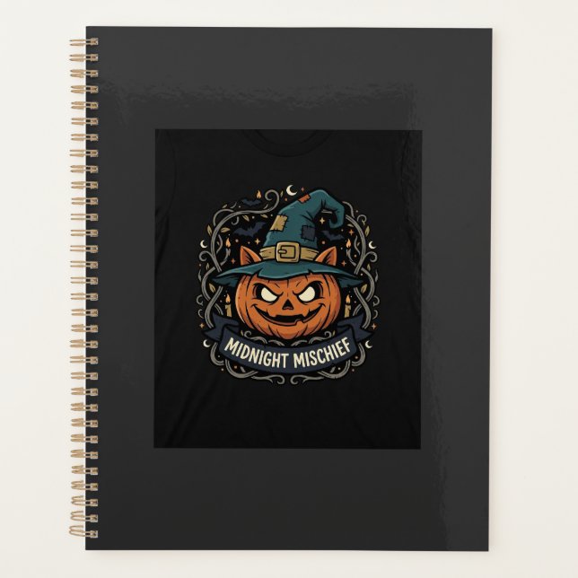 Méfait de citrouille de minuit d'Halloween (Devant)