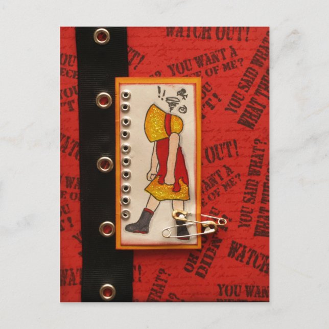 Méfier carte postale (Devant)