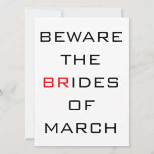 Méfiez-vous des épouses de mars Mariage drôle