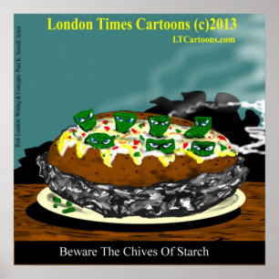 Méfiez-Vous Des Ides De Mars Poster Funny Potato P