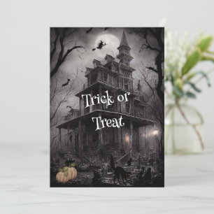 Méfiez-vous des sorcières Invitation du parti Hall