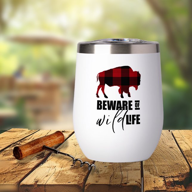 Méfiez-vous du bison sauvage Plaid ID669 (Créateur téléchargé)