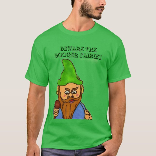Méfiez-vous du T-shirt des fées de bois (Devant)