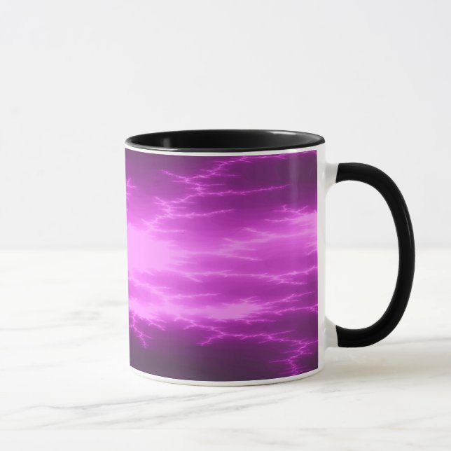 Mega Lightning Fractal Mug (Droite)