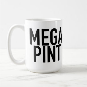 MEGA PINT Mug Boire Verre Coupe Coffee Vin Bière
