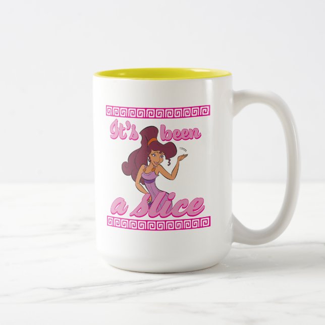 Megara - It's Been a Slice Two-Tone Coffee Mug (Droit)