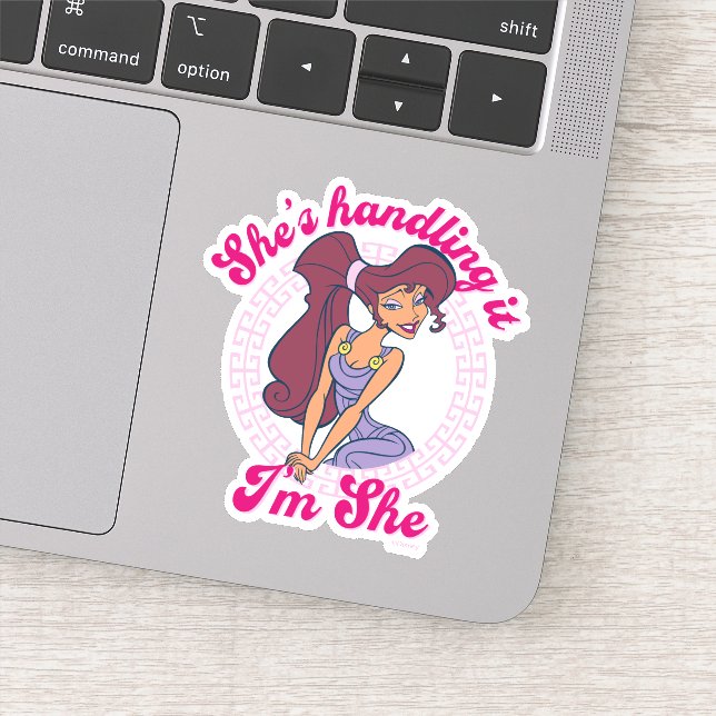 Megara - She's Handling It, I'm She Sticker (Détail)
