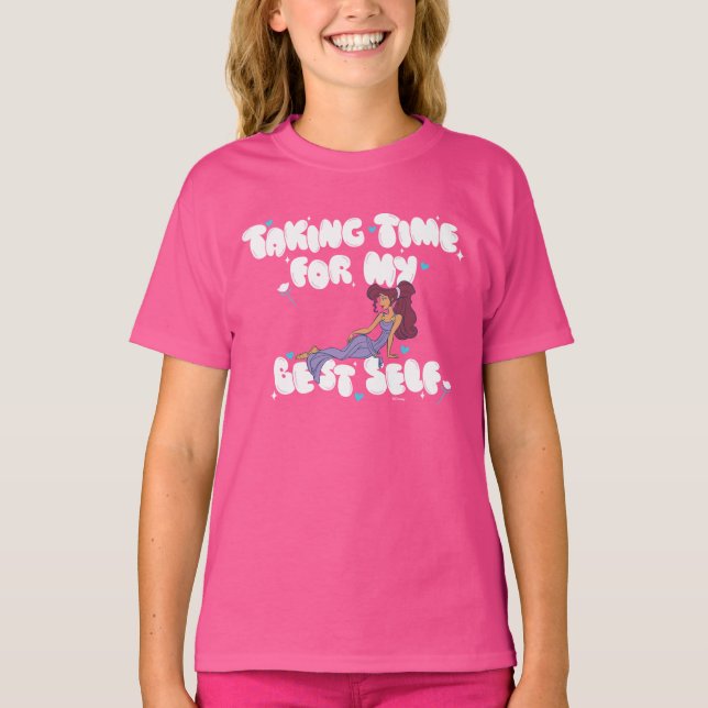 Megara - Taking Time For My Best Self T-Shirt (Devant)