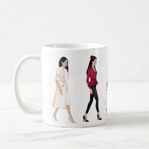 Meghan Markt Marching Fashion Figures Mug