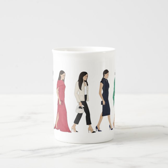 Meghan Markting Figures Mug - Final UK Tour (Devant)