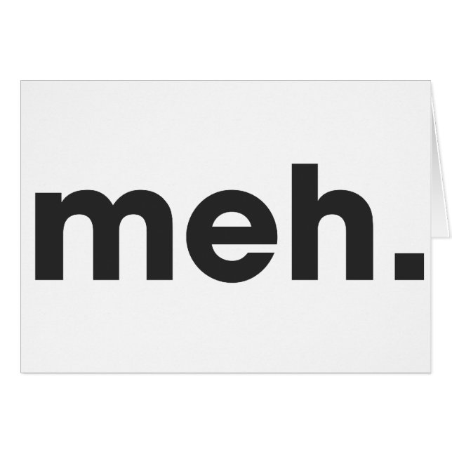 Meh (Devant horizontal)