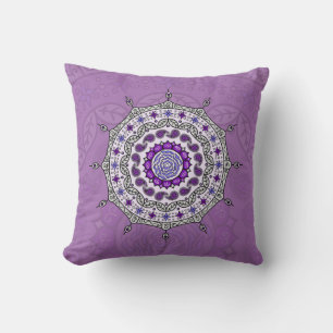 Mehndi Imaginaire Coussin argent
