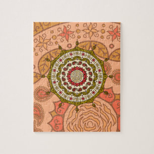 Mehndi Imaginaire Gold Puzzle