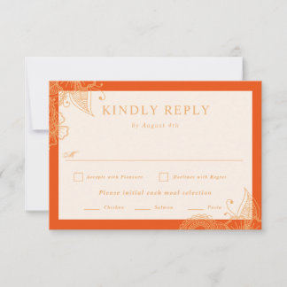 Mehndi Wedding RSVP