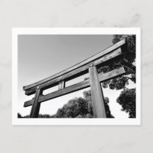 Meiji Shrine, Tokyo, Japon Carte postale