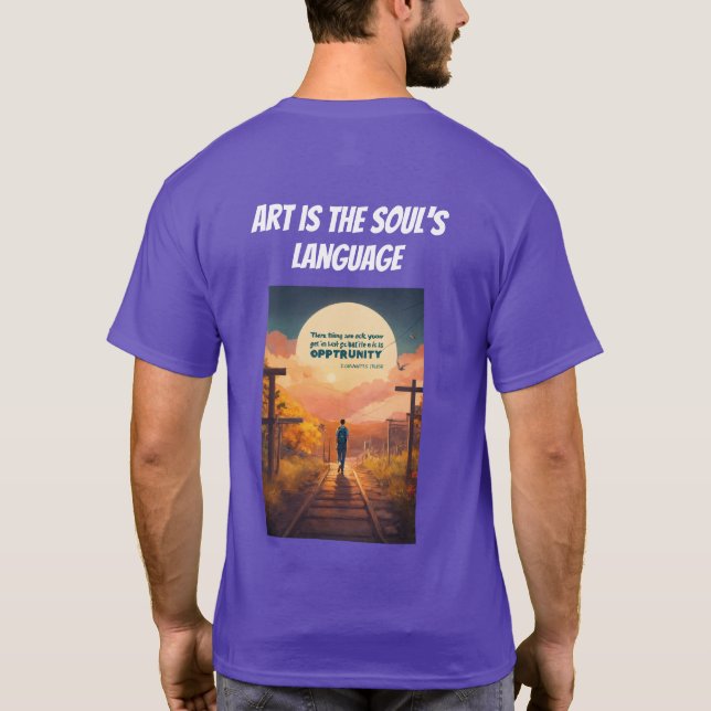 Meilleur âge d'or design moderne T-shirt (Dos)