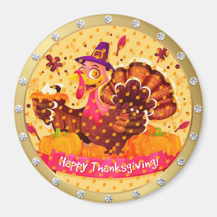 Meilleur aimant cadeau de Bon thanksgiving populai