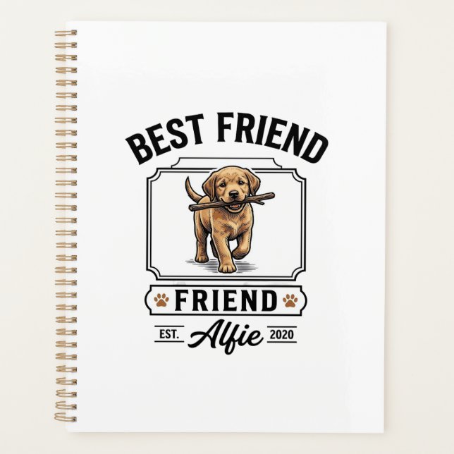 Meilleur ami Alfie Conception amateur de chien de  (Devant)