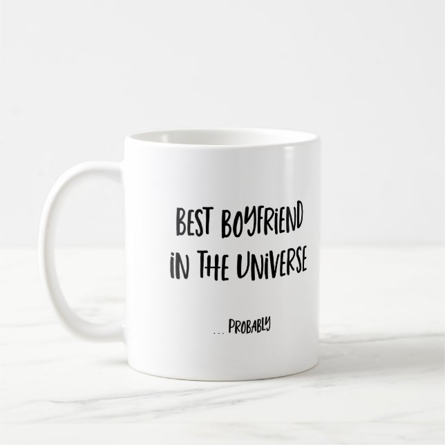 Meilleur ami dans l'univers Funny Mug (Gauche)