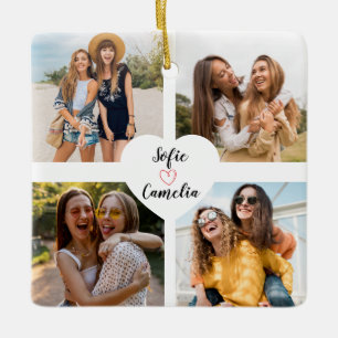 Meilleur ami photo coloriage Ornements