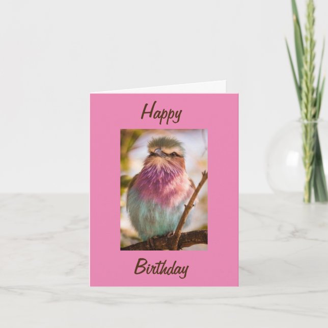*MEILLEUR AMI* TWEETING HEUREUSE CARTE D'ANNIVERSA (Devant)