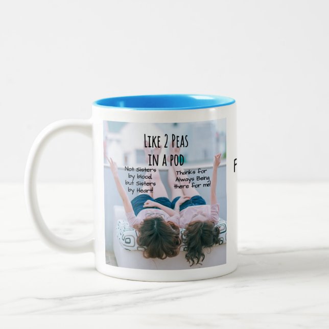 Meilleur Amis Café Mug, Amis Personnalisés Mug (Gauche)