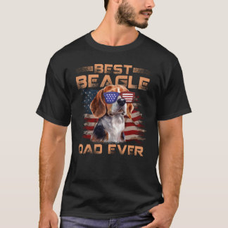 Meilleur Beagle papa jamais Tshirt Amoureux des ch