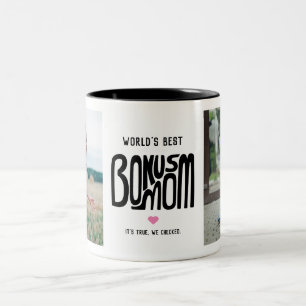 Meilleur Bonus Maman Deux Photo Mug
