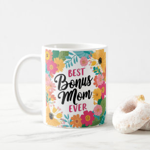 Meilleur Bonus Maman Ever Mug - Fête des mères flo