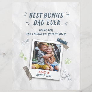 Meilleur Bonus Papa Fête des pères Enfants Photo