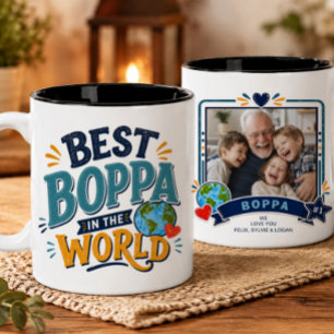 Meilleur Boppa du Monde Mug Photo