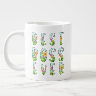 Meilleur Boss Floral Jamais Spécial Mug