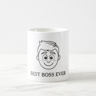 Meilleur Boss Personnalisable Jamais Mug