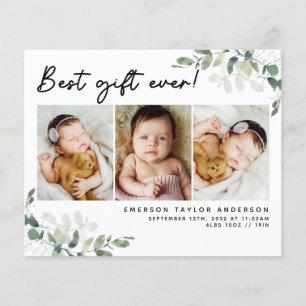 Meilleur Cadeau Budget Photo Annonce de Naissance