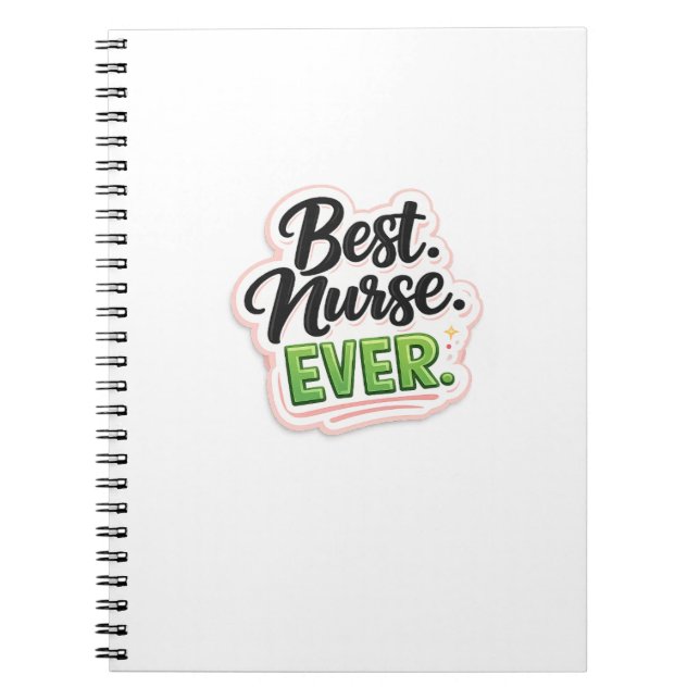 Meilleur Cahier de Typographie pour Infirmière Cad (Devant)
