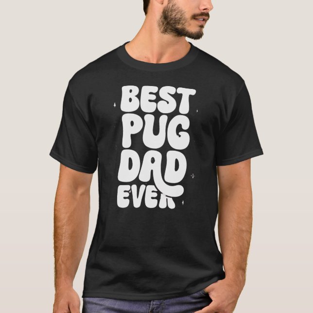 Meilleur Carlin Papa Ever T-Shirt - Drôle Carlin A (Devant)