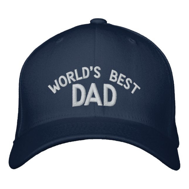 Meilleur Casquette brodé papa du monde (Devant)