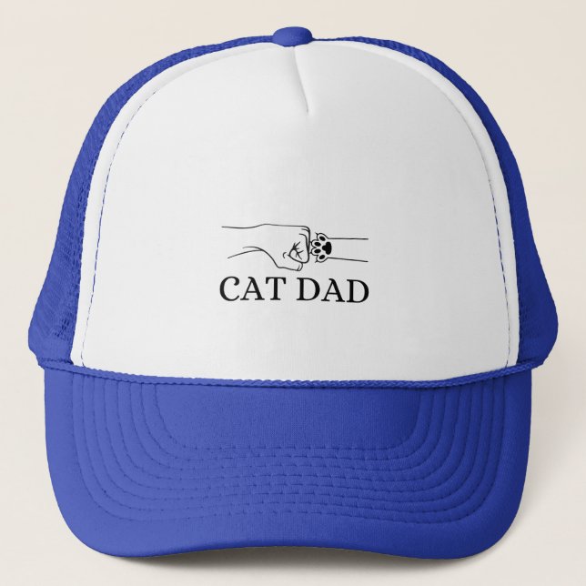 Meilleur casquette de chat papa cadeau pour le pro (Devant)