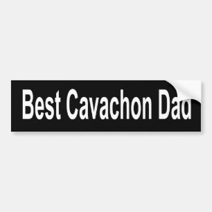 Meilleur Cavachon Papa Bumper Sticker Chien