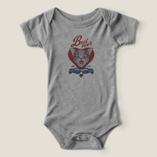 Meilleur chat Mama - Baby Boy and Girls Tops